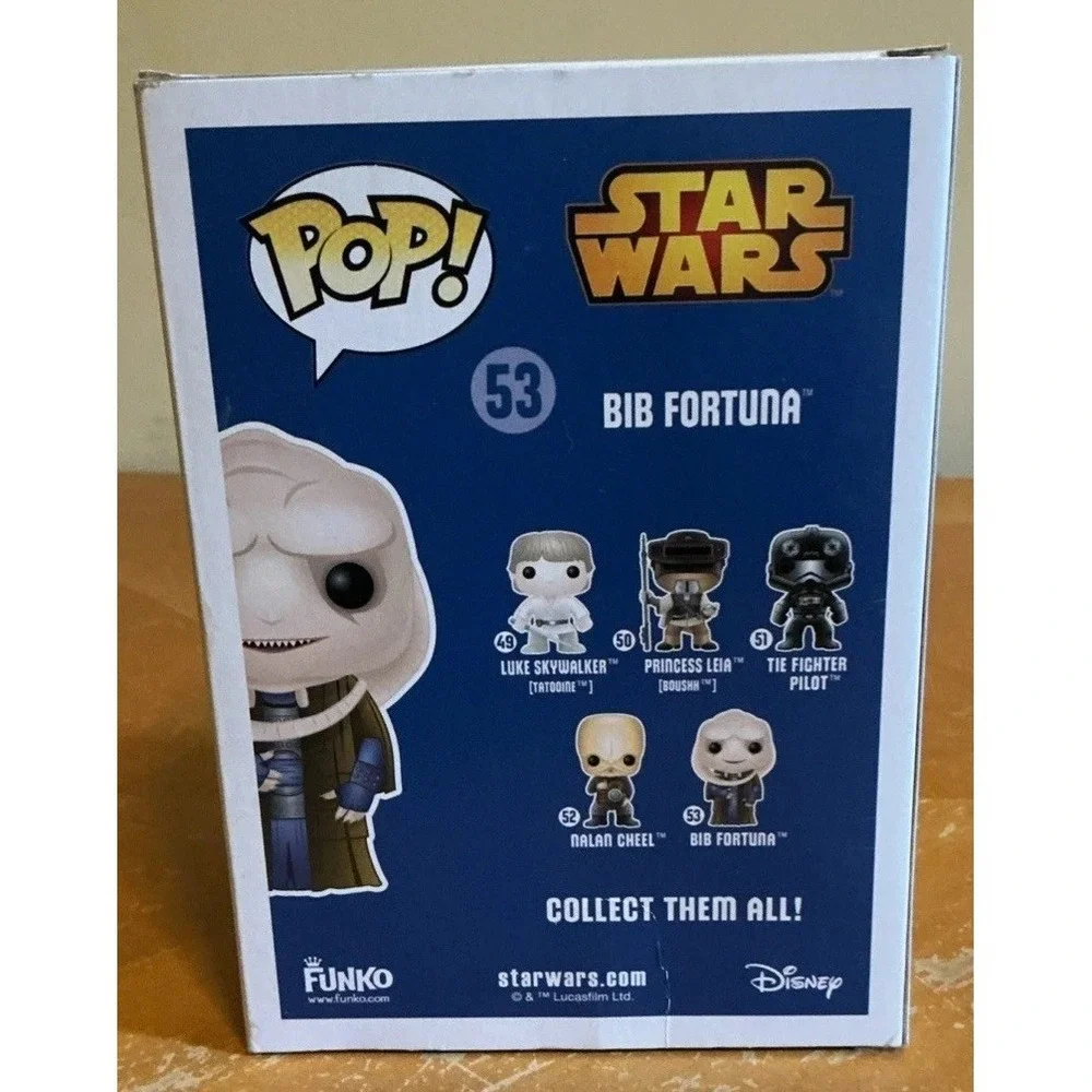 Funko Pop! Vinyl: Star Wars‎ - Bib Fortuna #53 Blue Box